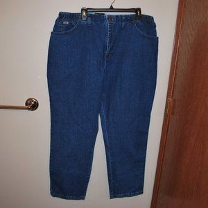 LEE JEANS PLUS SIZE 22 W PETITE NWT